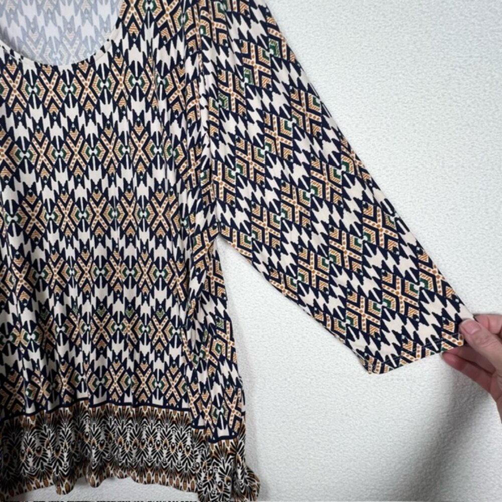 Investments II Essentials Womens Tunic Plus Size 3X - Picture 3 of 5